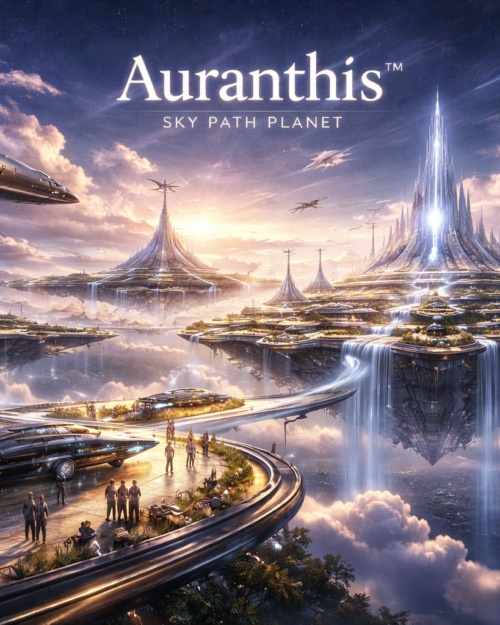 🪐 25 Auranthis™ Sky-Path Planet (Flight & Transit)