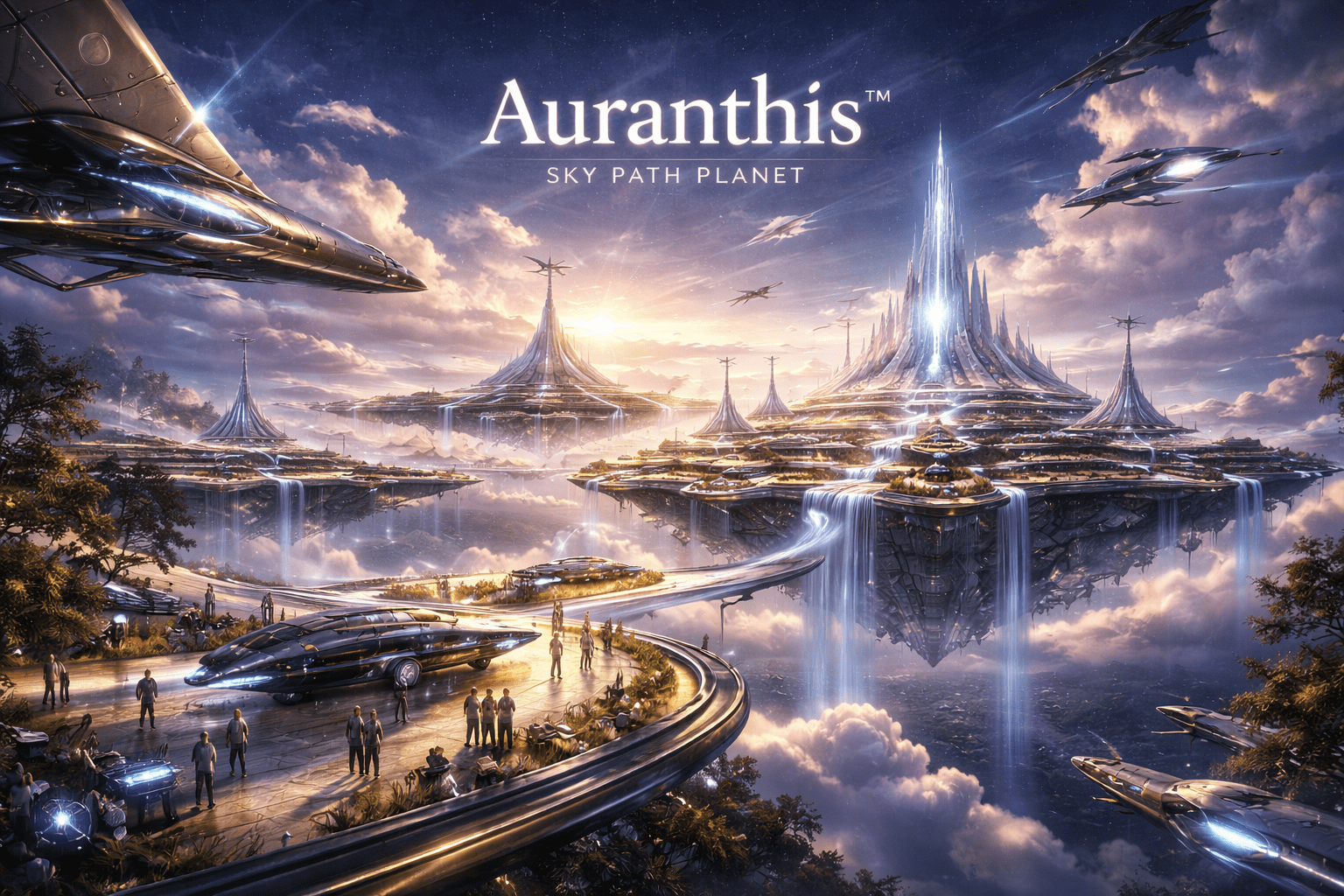 Auranthis™: Sky-Path Planet