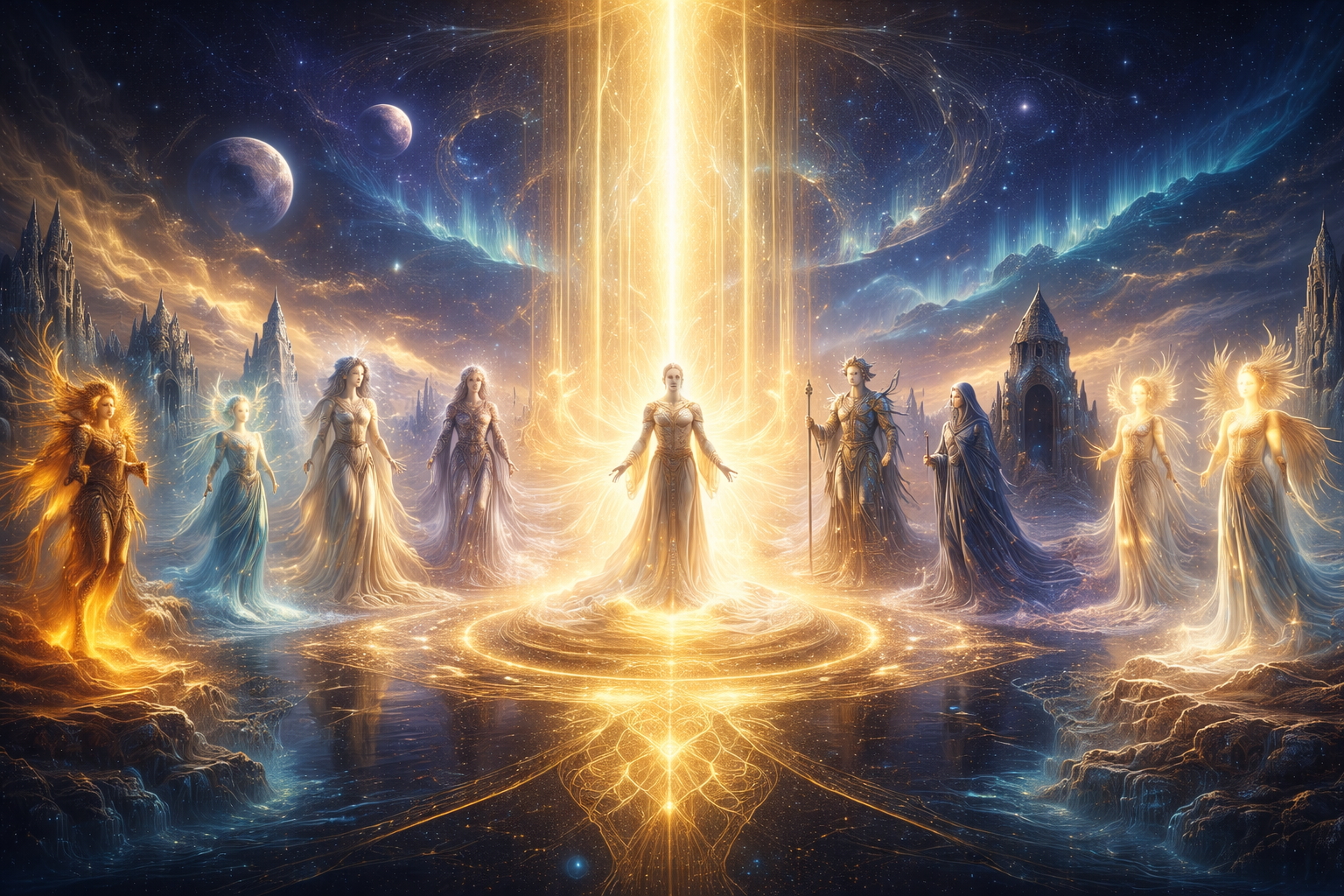 Luminel Axis and the Divine Nine