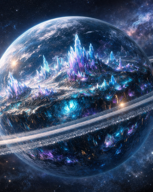 🪐 24 Oraphine™ Crystal-Root World