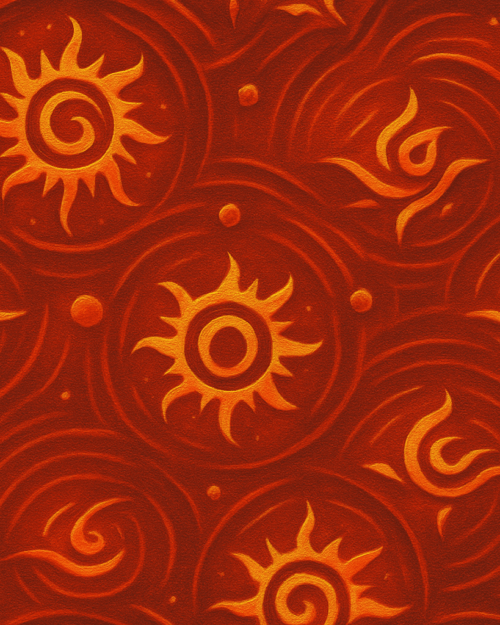 ✦ PLANET 09. ZARU’UN™ — Solar Flame Crest