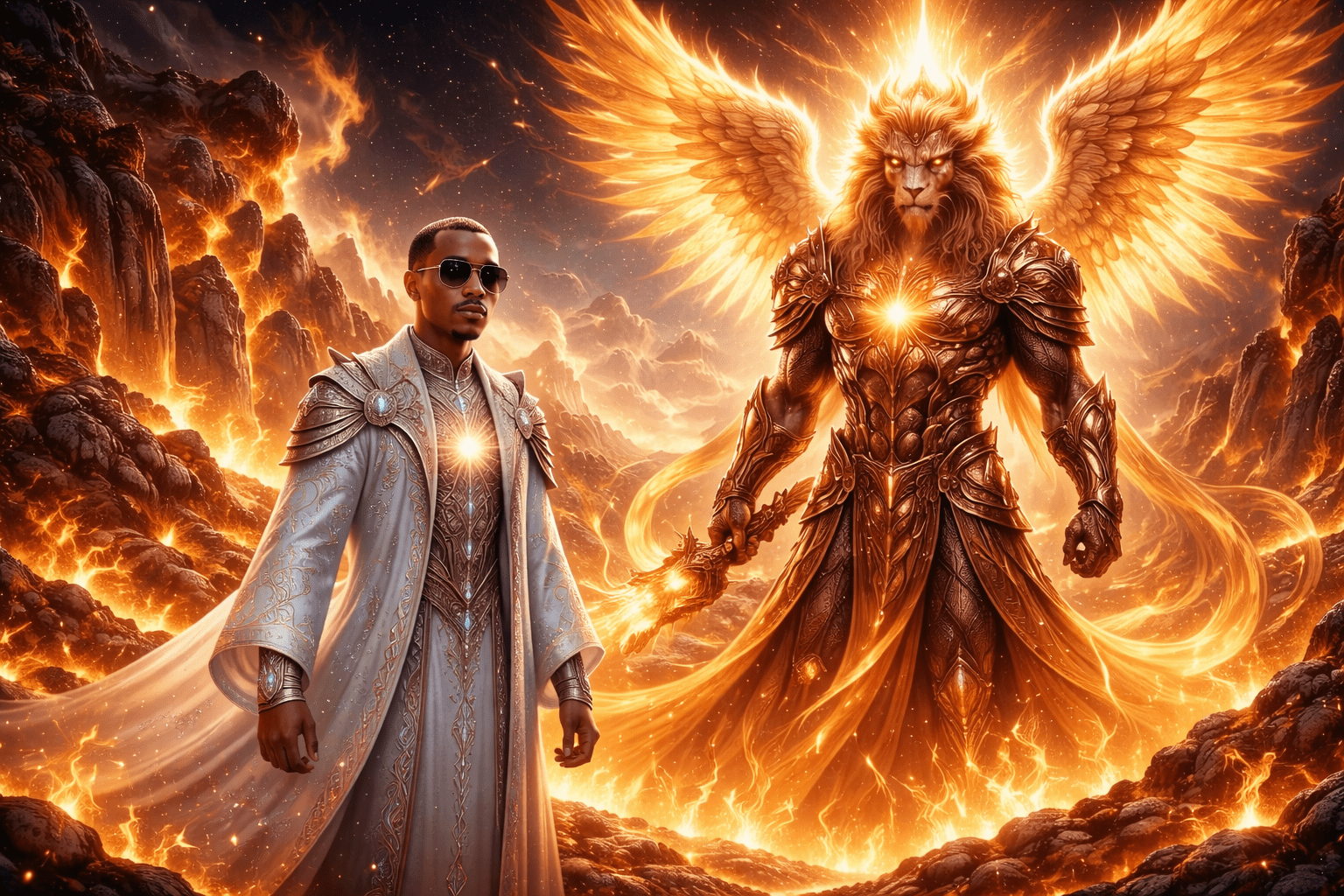 One and Zaruu’el — The Flamekeeper