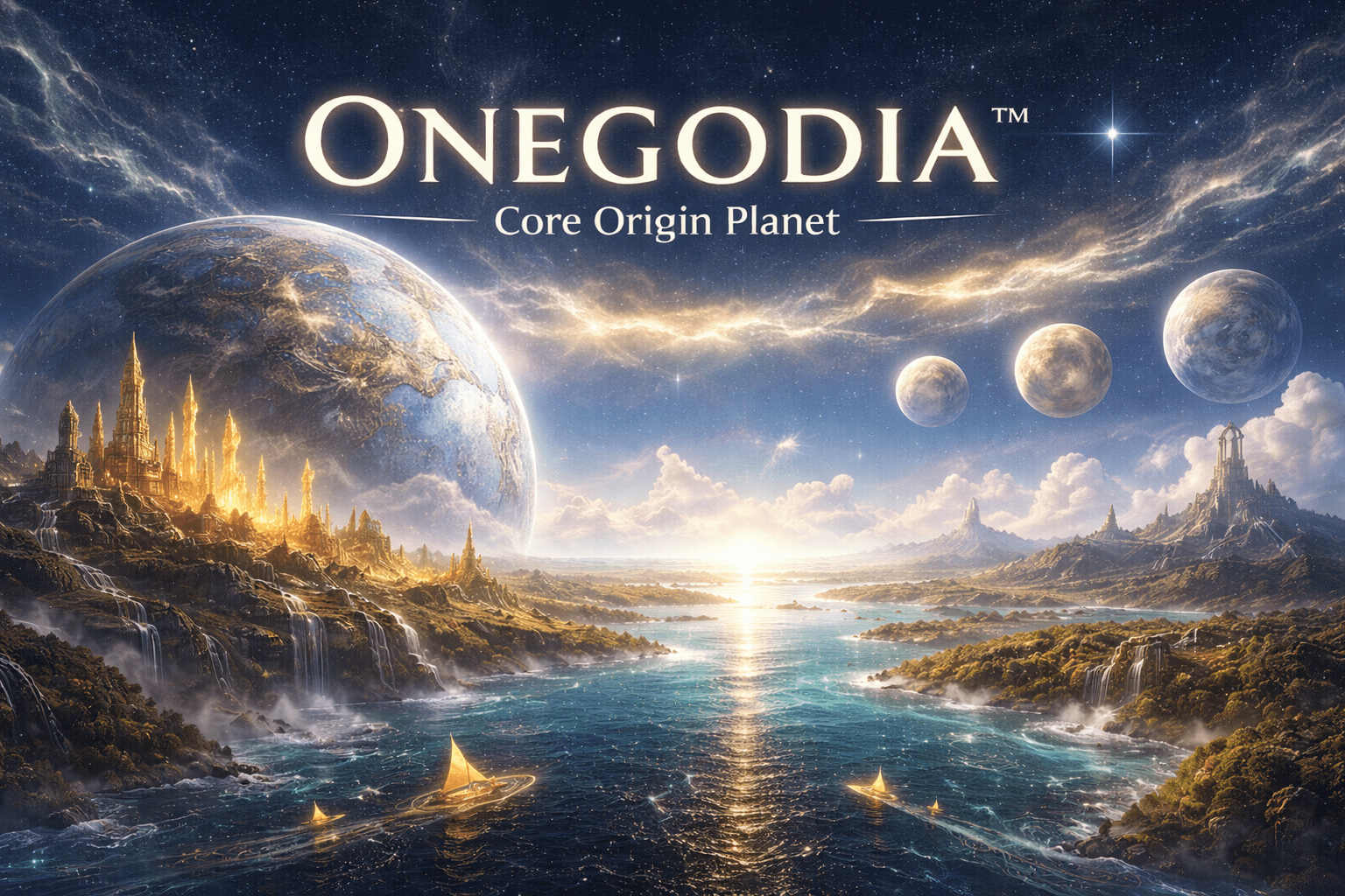 Onegodia™ — Core Origin Planet · Supreme Sovereign World